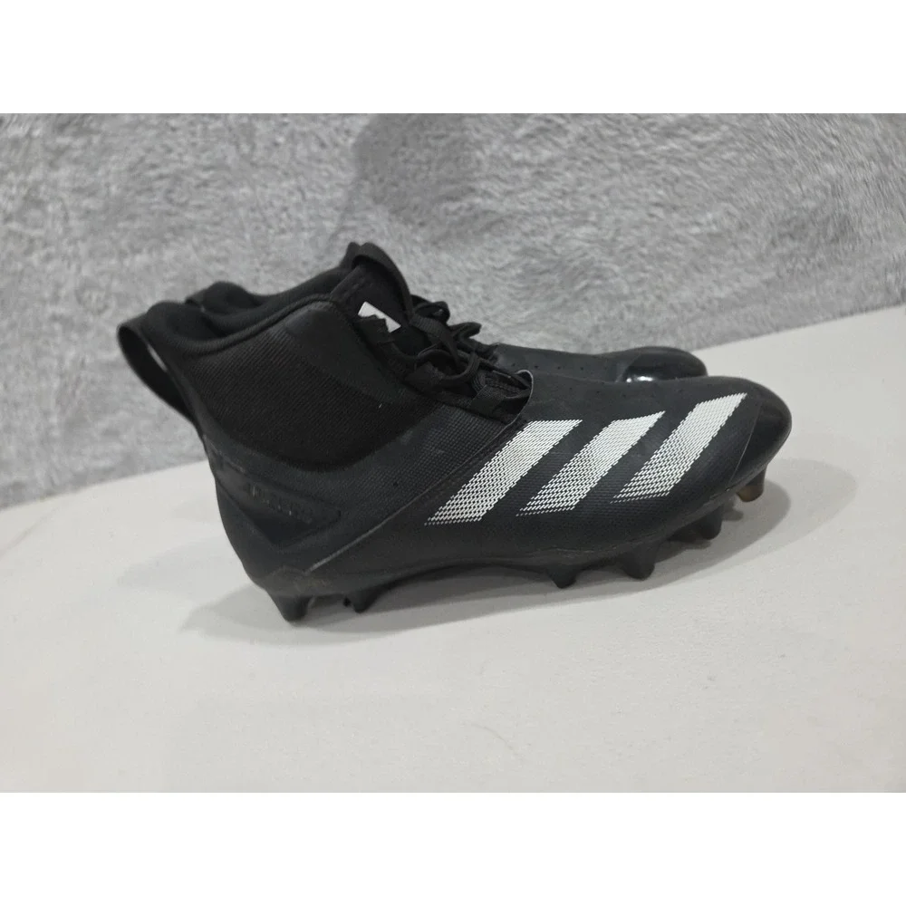 adidas ADIZERO Chaos Lineman Football Cleats Men's sz 9 Black If5116